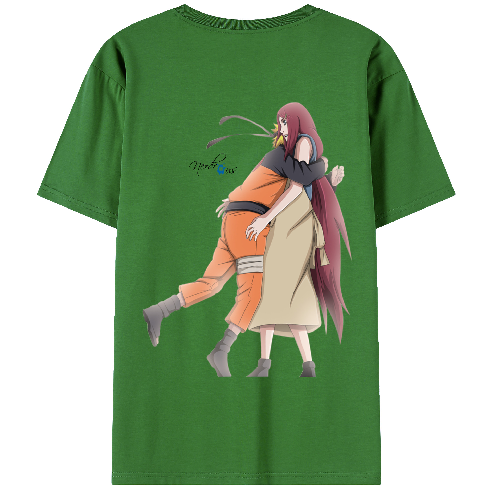 （画像用） NARUTO -ナルト- うずまき ナルト Uzumaki Naruto レディース半袖Tシャツ(バックプリント)